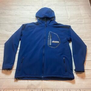 Okuma High Performance Fishing Jacket Blue Men's Size XXL
